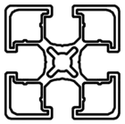 section profilé 45x45-eco