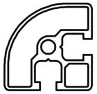 section profilé 45x90°r_icon