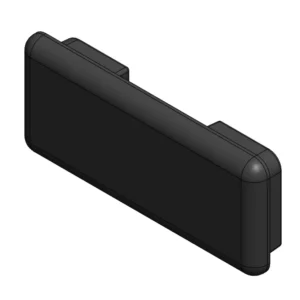 Embout de profilé aluminium 45x19