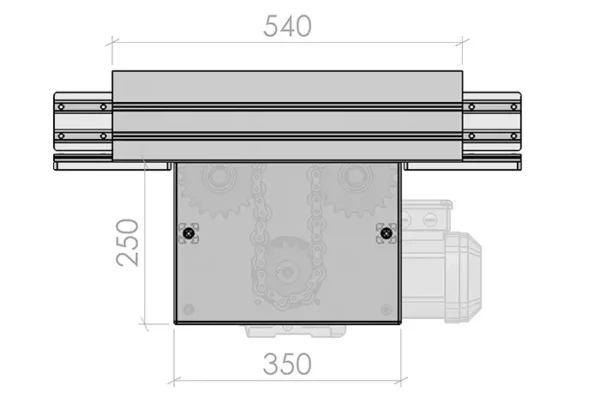 Tendeur automatique TRH plan