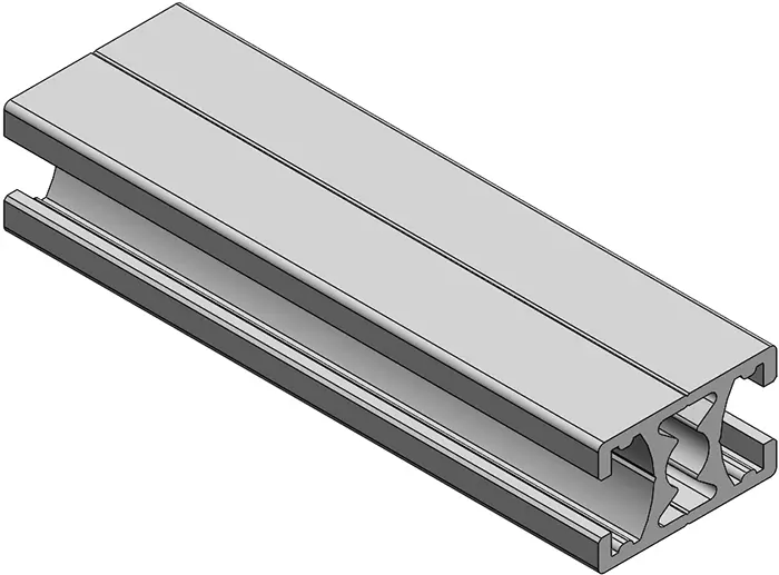 Profilé aluminium 19x30