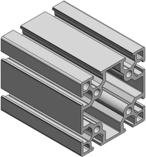Profilé aluminium 80x80