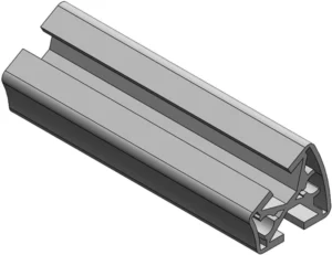 Profilé aluminium R30/60 30°