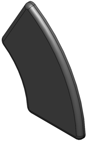 Embout pour profilé aluminium R30/60 60°