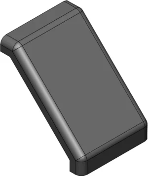 Embout pour équerre 20 - polyamide noir