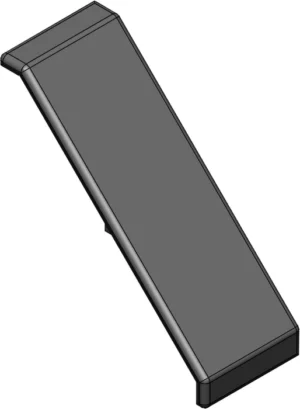Embout pour équerre 30x60 en polyamide noir