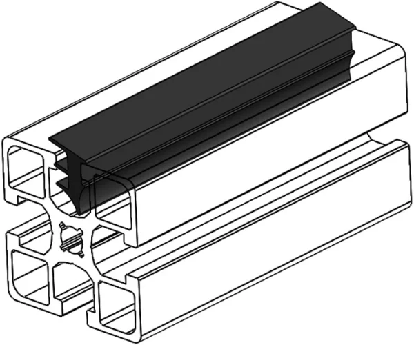 mise en situation Joint pour panneaux et grilles