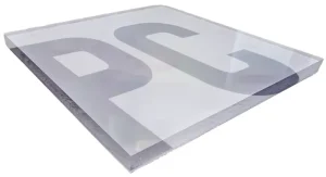 Panneau polycarbonate transparent sur mesure