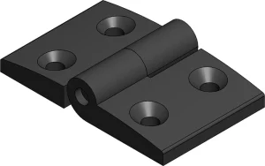 Charnières dégondables pour profilé aluminium