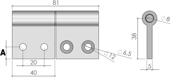 Plan paumelle