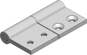 Paumelle vue 3D