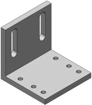 Support interrupteur de sécurité Schmersal pour profilé aluminium