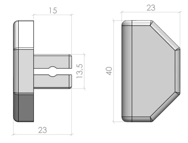plan de l'Embout de Rive