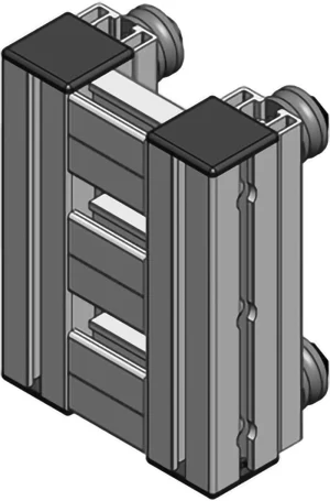 Chariot de Guidage pour Axe 10 mm