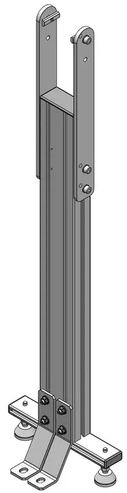 Jambage 3D Pour Largeur 35mm à 80mm