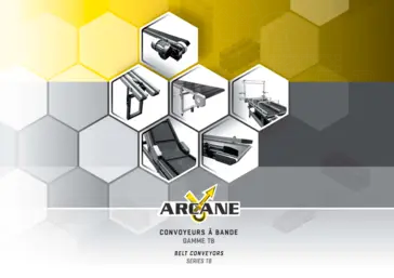 Couverture du catalogue convoyeur arcane pour le téléchargement