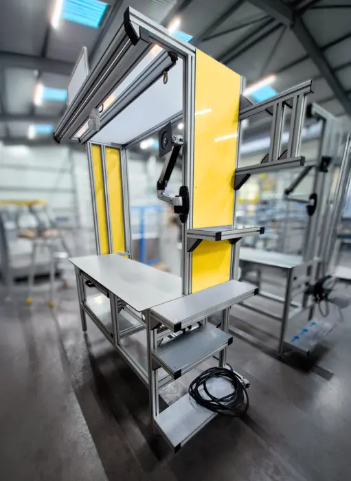 Photo d'un poste de travail ergonomique