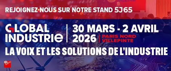 Baniere d'annonce du salon globlal industrie 2026
