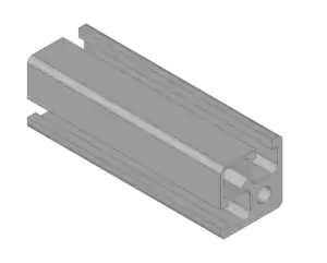 Profilé aluminium d'encadrement 32x32