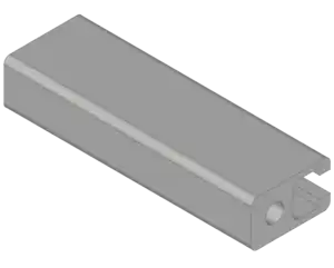 Profilé aluminium d'encadrement 18.5x32