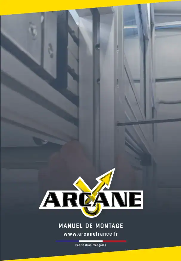 Couverture manuel de montage d'arcane