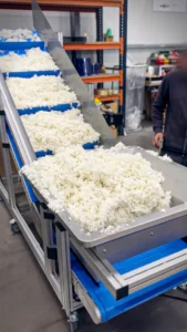Convoyeur à bande pour transport de produits en vrac, fabrication Arcane France